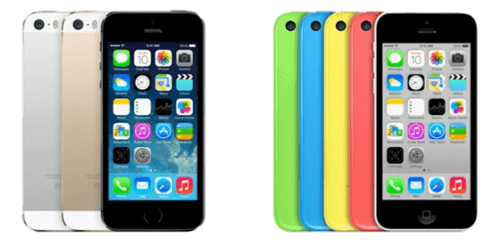 iPhone 5 Serien Reservedele 