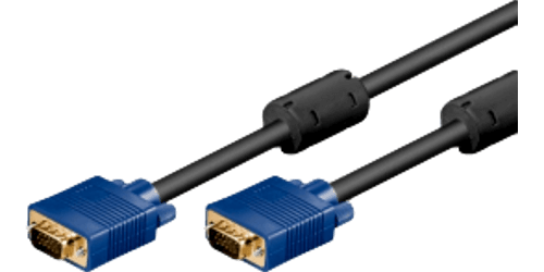 VGA Kabler og Adaptere