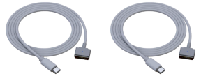 2x USB-C til MagSafe 2 Kabel