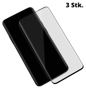 3 Stk. Buet Panserglas / Hærdet Beskyttelsesglas til OnePlus 7 Pro
