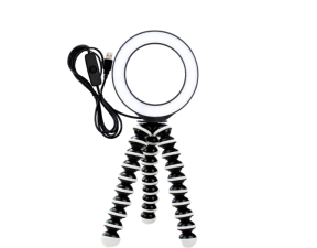 Mini Ring Light med Gorillapod Ø 12 cm