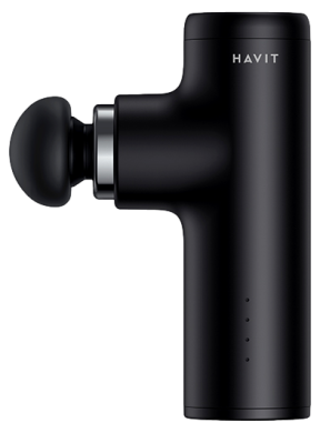 Havit Mini massagepistol med 4 hoveder