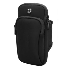 Neopren Løbearmbånd / Mobilholder 6" til Løb, Cykling og Sport
