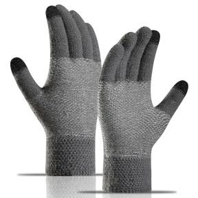 Varme Strik Handsker / Fingervanter med Touch