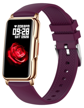 H80 Smartwatch i Guld og Lilla