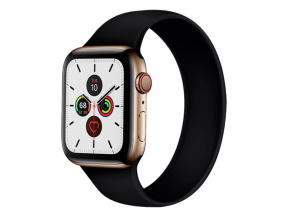 Silikone Rem til Apple Watch 3 38 mm i Solo Loop design - str. M