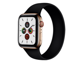 Silikone Rem til Apple Watch 1 42 mm i Solo Loop design - str. M