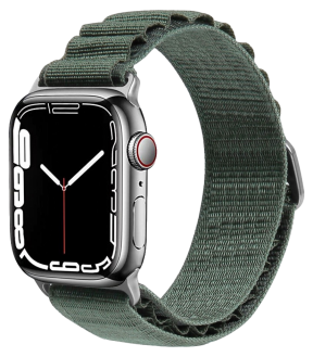 Loop Nylon Rem til Apple Watch 42 / 44 / 45 / 49mm - Str. L