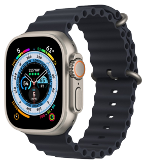 Haw Silikone Rem til Apple Watch 42 / 44 / 45 / 49mm