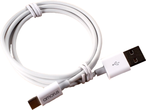 USB-C til USB-A Kabel-Hvid
