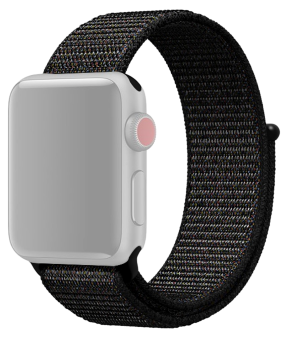 Suwon Velcro Rem til Apple Watch Ultra / Ultra 2 - Sort