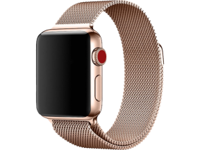 Mesh urlænke i rustfrit stål til Apple Watch 5