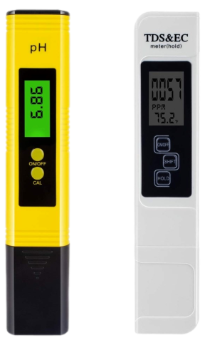 4-i-1 Vandmålersæt / pH-værdi, TDS, EC & Temperatur