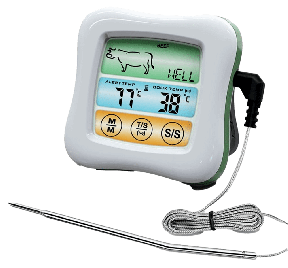 Digital Stegetermometer med Touch & Minutur