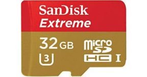 Sandisk Extreme MicroSD inkl. Adapter 