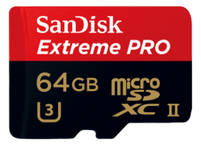 SanDisk Extreme Pro MicroSD inkl. Adapter 