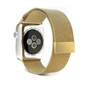 Mesh urlænke i rustfrit stål til Apple Watch Ultra / Ultra 2 - Guld