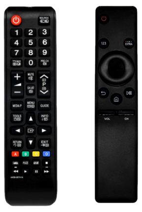 Pakke med Fjernbetjening til Samsung TV & Fjernbetjening til Smart TV