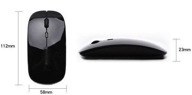 → Trådløs mus - til computer og android mini pc, hele 10 meters WiFi rækkevidde