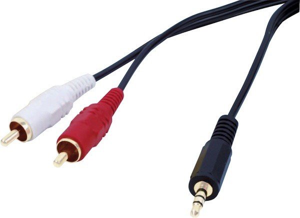 Minijack til Phono kabel