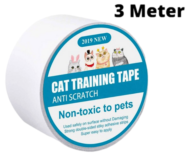 lukker kolbe Anvendelse → Katte Anti-Krads Tape - Beskyt Møbler & Tekstiler | Fri Fragt