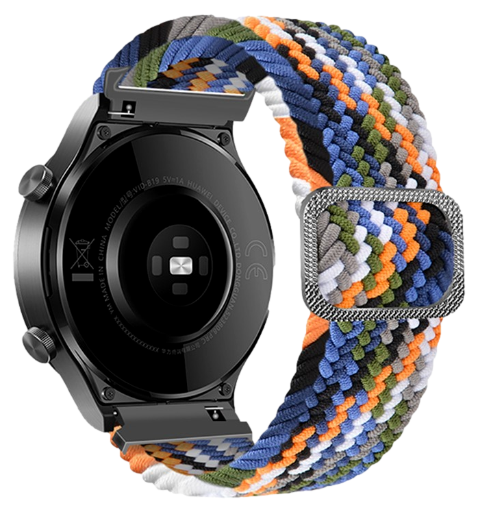 Bl Nylon Rem til Huawei Watch 2 W2 Gratis Levering
