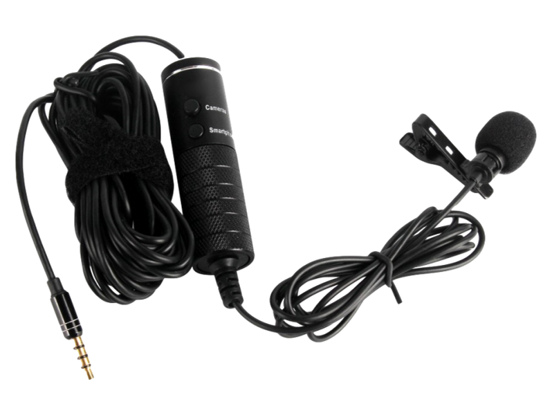 → Pakke m. Bluetooth Udløser til Selfie Stang / Mobilkamera & XXL Stort Light med Stativ & Mikrofon m/ 6 m Kabel til Smartphones & Kamera