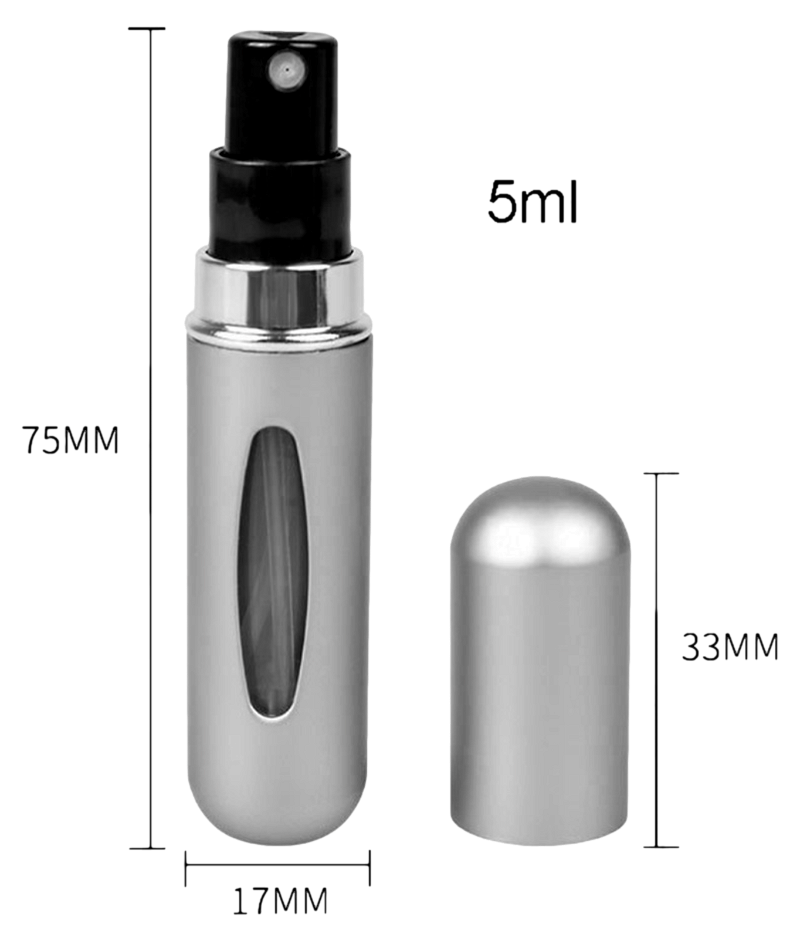 Assimilate suspendere kopi → Mini Genopfyldelig Sprayflaske til Parfume | Fri Fragt